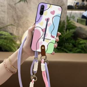 Graffiti Silicone Phone Case For IQOO Pro 5G/V1922A Cute Diagonal Cartoon protective Waterproof Dirt-resistant Soft case
