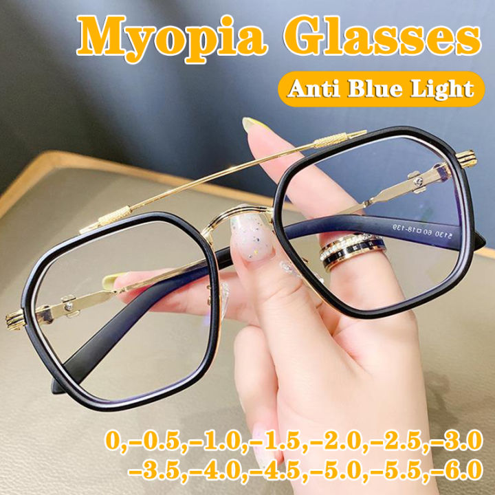 Lighted Reading Glasses Anti-Blue Light Myopia Glasses