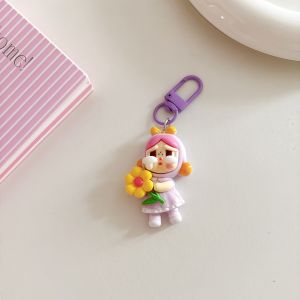 Cute Crying Baby Keychain Pendant Girls Bag Hanging Decoration Backpack Accessories Best Friend Gift