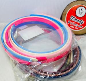 BANDO RAMBUT MARCELLA WARNA 15CM ISI 12 PCS 045