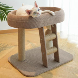 [Local Ship] Small Cat with Perch Bed Condo Training Toy Grinding Claws for Indoor Cats/kittens Climbing Frame