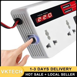 Automotive 200W Car Inverter 12V24V to 110V220V with Safety Fuse for Reliable Power Conversion