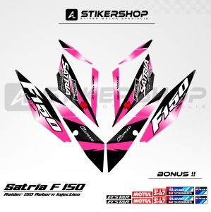STIKER STRIPING SATRIA F 150 INJEKSI GRAFIS VARIASI 003