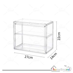 𝗛𝗢𝗩𝗘𝗟𝗦𝗛𝗢𝗣 Rak Kosmetik Anti Debu Acrylic Transparan Tempat Make Up Skincare Akrilik Penyimpanan Multifungsi