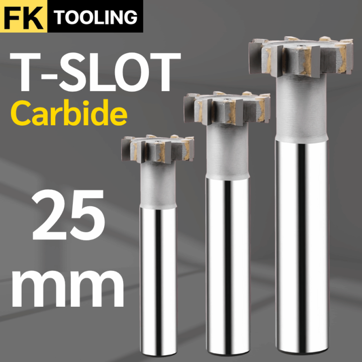 ที-สล็อต คาร์ไบด์ Carbide T-SLOT CUTTER โต25 มม.