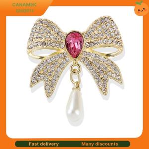 ❣️❣️❣️ Vintage Light Luxury Rhinestone Bow Brooches Women Clothing Coat Jewelry Accessries Gifts