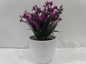 DRPT45 Pot Tanaman Hias Bunga Hias Plastik Ornamen Pot Bonsai Artificial Flower Decoration