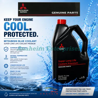 Mitsubishi Super Long Life Coolant Premium Blue 4L - MZ320986