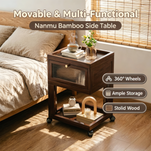 Solid wood bedside tables bedroom storage units bedside storage cabinets living room sideboards