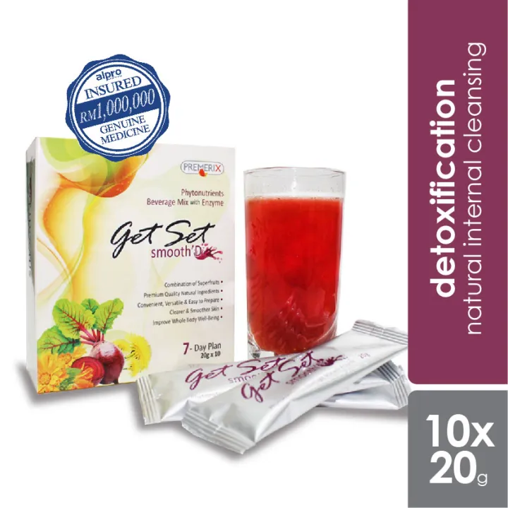 Premerix Getset Smooth'd 10s  Natural Way To Internal Cleanse - Alpro  Pharmacy
