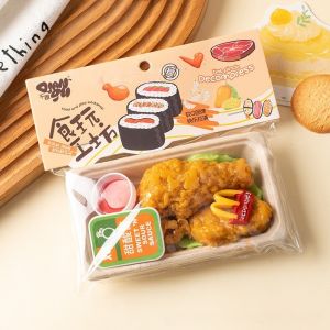 CuddleCove Simulated Sushi Steak Squeeze Toy Kneading Soft Squishy Stress Relief Slow Rebound Toy