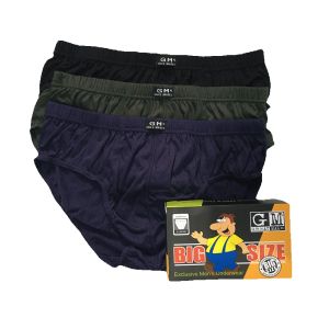 Grosir 6 Pcs Celana Dalam Laki Laki Dewasa Jumbo Great Male GM Big Size | CD Pria Jumbo Lusinan Adem