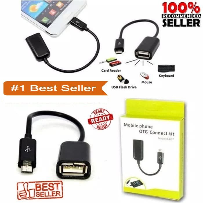Kabel OTG Usb OTG Cable Connection Kit Micro Usb For Android