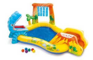 57444 INTEX Dinosaur Play Center / Fun Pool / Play Pool/ Dino Pool (NOT INCLUDED PUMP-NEED TO BUY SEPARATELY)
