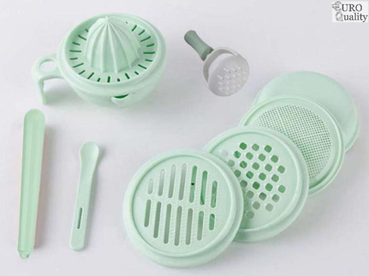 Bộ chế biến ăn dặm Nhật Bản nhựa PP cao cấp (đạt chuẩn không BPA của ...