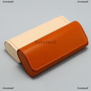 [COD] livestwef PU Leather Glasses Case Portable Men Women Sunglasses Optical Glasses Storage Box Anti-Pressure Eyeglasses Bag Accessories