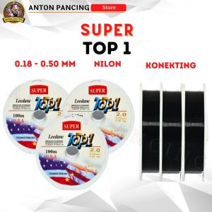 Promo Senar Pancing Leader Top 1 100M 0.16-0.50m KuatTahan KritingCepat Tenggelam Dan Murah untuk segala medan