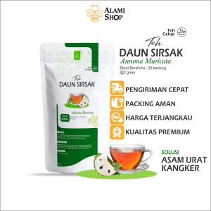 TEH DAUN SIRSAK / OBAT KANKER Teh Sirsak / Sirsak Antioksidan Tinggi Mengobati Jantung Anti-Kanker