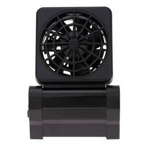 Fishtank Aquarium Cooling Fan System Multi-head Fans for Cooling Water Temperature Silent Aquarium Cooler Chiller Water Cooling Fan for Coral Reef Marine 冷水机鱼缸降温风扇 Adjust speed and Rotate angle direction to cool down fishtank temperature