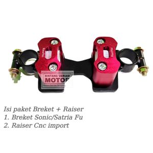 Breket Dudukan Stang Rzr Sonic Dan Satria Fu Breket Dudukan Stang Sonic 150R Satria Fu Plus Raiser | Stang Rzr Sonic dan Satria Fu plus Breket Dudukan Stang Sonic Satria Fu Raiser Stang Rzr Satria Fu Sonic | Dudukan Stang Motor