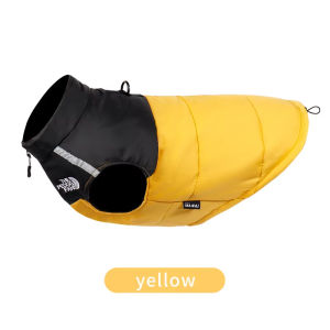 Pet Clothes Outdoor Warm Vest Reflective Waistcoat for Cats and Dogs Outdoor Walking Cold Proof