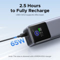 Sạc dự phòng UGREEN 25000mAh Laptop Power Bank PD 200W Fast Charging for Dell Lenovo MacBook Air Samsung S24 iPhone 16 15 14 13 Pro Max for Pixel iPad Xiaomi Huawei Mobile Phones Power Adapter Model：35525. 