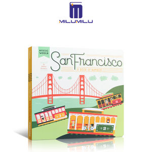 milumilu San Francisco: A Book of Numbers buku Childrens early education picture board book