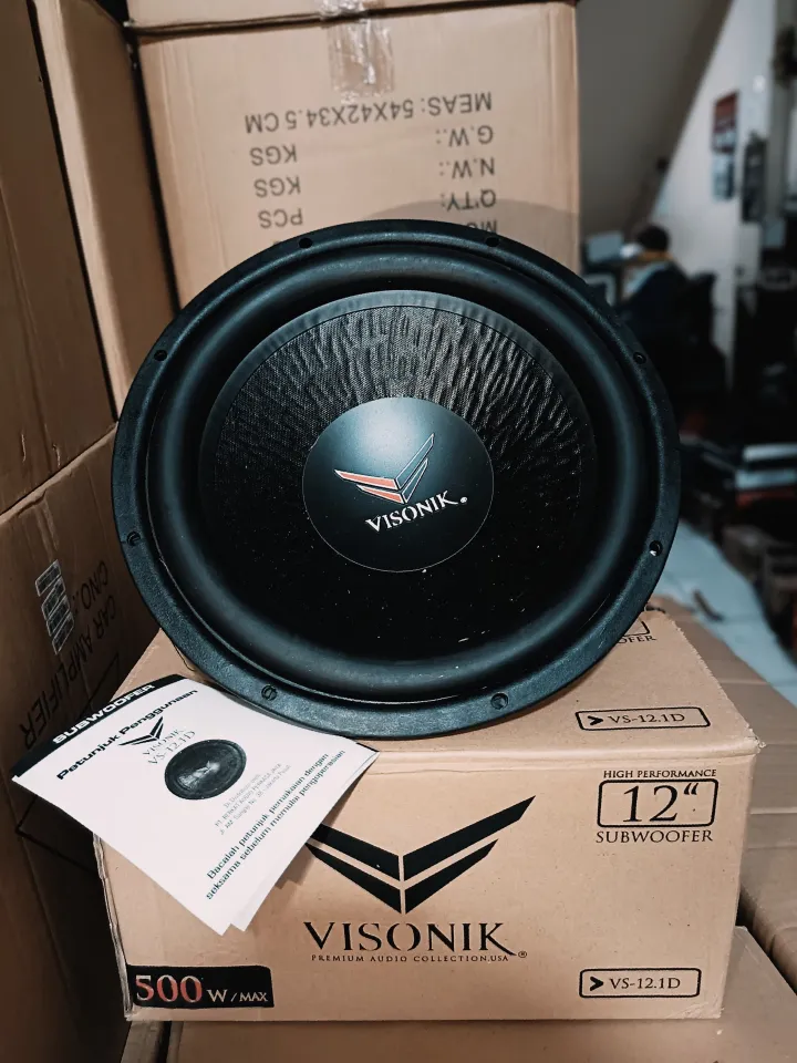 Subwoofer visonik hot sale 12