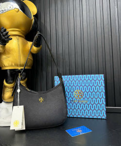 Túi T0ry Đeo Vai Màu Đen Fulltag Mac Thẻ [Fullbox]  Size 22cm (Auth Tuồn)