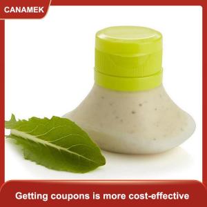 【CANAMEK 】 Portable Mini Salad Dressing Squeeze Bottle For Kitchen Tools Outdoor Storage Bottle