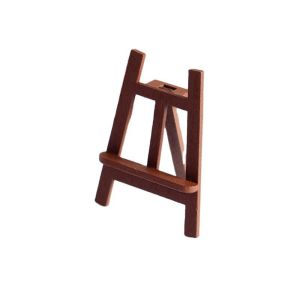 YESMILE 1:6/1:12 Scale Pretend Play Mini Ornament Dollhouse Accessories Miniature Chalkboard Model Wood Painting Easel Small Blackboard