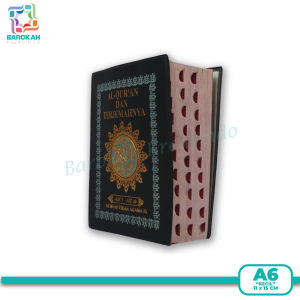 Ready AlQuran Departemen Agama Terjemah Cover Kalep UK. A6  Kertas CD Pustaka Agung Harapan