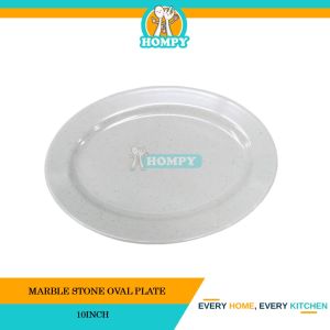Melamine Marble Stone Oval Plates High Quality Oval Plate Melamine Dinner Oval Plates Melamine Oval plate Restaurant Plate