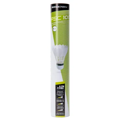 Decathlon Perfly FSC100 Feather Shuttlecock (12 pieces)