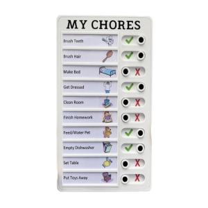 Kids Daily Routine Chart For Children Daily Chore Chart Educational Visual Schedule Board 12x20cm for Task Management