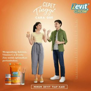 Viral ZEVIT GROW PENINGGI BADAN SUSU PENINGGI BADAN bpom original