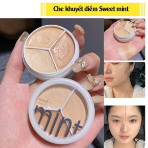 Che Khuyết Điểm Ba Ngăn Sweet Mint mịn lỳ chống nước lâu trôi