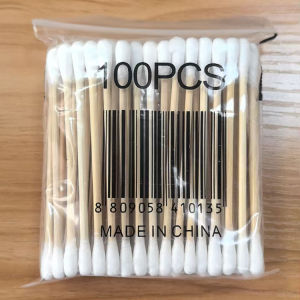 Double-Ended Cotton Swabs for Beauty Salons Independent Packaging Multi-functional Cosmetic Draw Ear Practical Everyday Accessory for Home or Travel Easy to Use and Simple to Store
