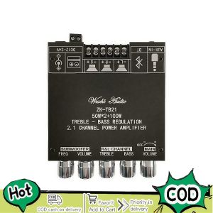 ZK-TB21 Digital Audio Amplifier Module – 2.1 Channel TDA7498E Chip Bluetooth Receiver High Fidelity Sound