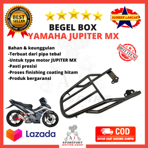 Bracket Breket Behel Braket Hollow Begel Box Jok Motor Yamaha JUPITER MX OLD LAMA JUPITER MX NEW Hitam Tebal Murah