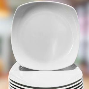 PROMO 12 PCS PIRING MELAMIN 10 INCH SEGI CEPER SEMI MELAMINE