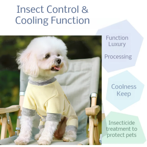 Schnauzer Pet Thin Sunsuit Sunscreen Bug Free Pet Coat Summer Cooling Body Cool Chennai Teddy Dog Thin Sunsuit