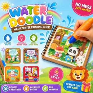 Magic Water Drawing Book for Kids Early Educational Busy Book Coloring Book Kids Painting Toys