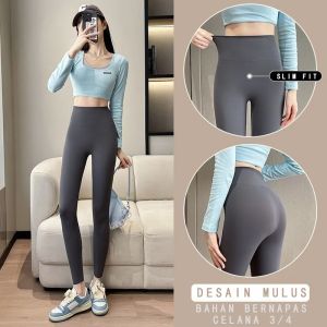 Legging Celana Olahraga Wanita CYG-4401 Celana Panjang Wanita Legging Yoga Sport Senam Mimon Home