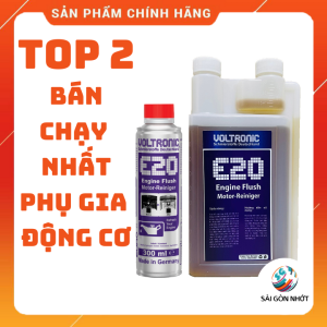 Dung dịch SÚC RỬA ĐỘNG CƠ VOLTRONIC E20 ENGINE FLUSH Súc Nhớt Làm Sạch Động Cơ Xe Máy Xe Ô tô