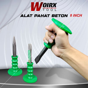 Pahat Batu Beton Bulat Pipih Lancip 8 inch WOIRX TOOL