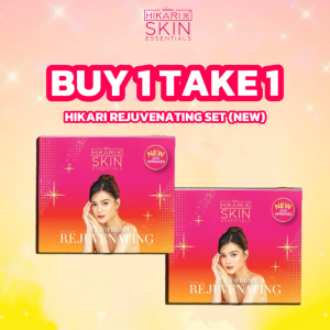 SET OF 2PCS Hikari Ultra Fresh Rejuvenating Set Exfoliates and Whitens