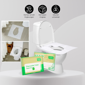 Cover Alas Dudukan Toilet Disposable Seat Cover 5 Pack