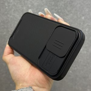 Luxury Slide Camera For MagSafe Magne Armor Case For iPhone 16 15 14 13 12 Pro Max Plus Mini 11 Wireless Charge Bumper Cover