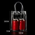 RULING STANDS Trong suốt Túi xách PVC Nhựa Sức chứa lớn Túi Quà Tặng Thuận tiện Đa năng Túi kẹo Quà Tặng. 